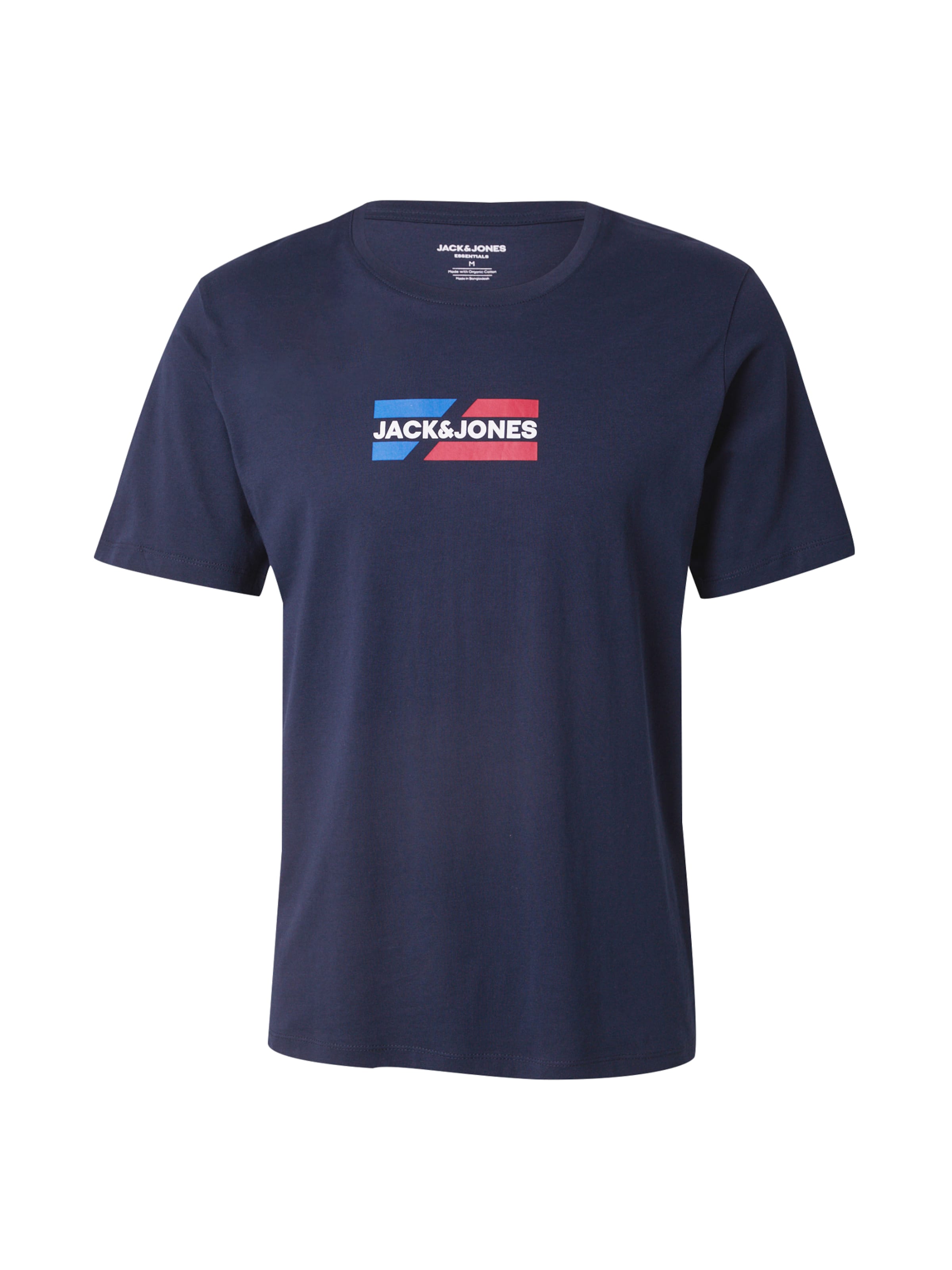 JACK & JONES - Camiseta en azul: frente