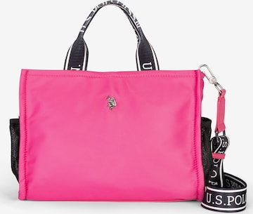 U.S. POLO ASSN. Shopper in Roze: voorkant