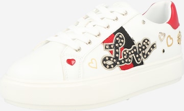 ALDO Sneakers low 'LOVE ALWAYS' i hvit: forside