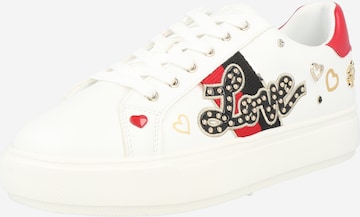 Sneaker low 'LOVE ALWAYS' de la ALDO pe alb: față