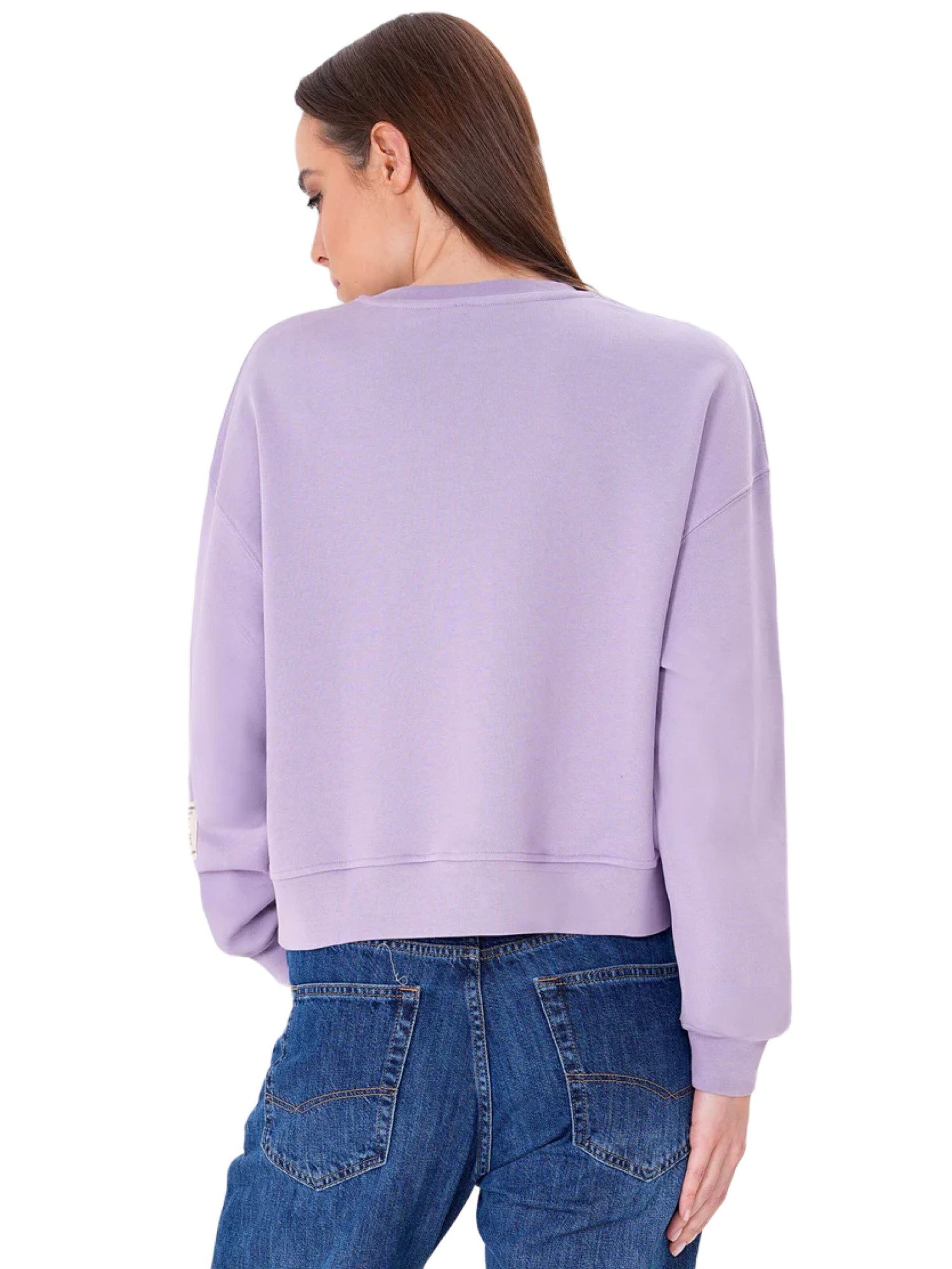 UNIQVIBE Sweatshirt in Purple
