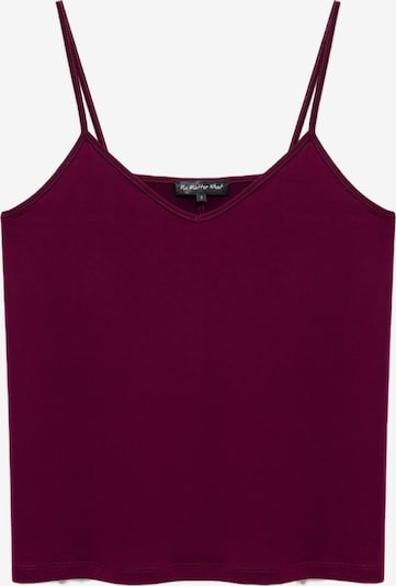 No Matter What Top in burgunder, Produktansicht