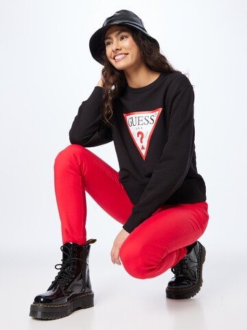 GUESS Sweatshirt i sort