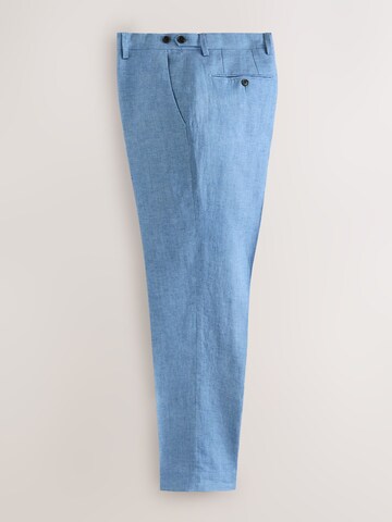 Next Slim fit Trousers with creases in Blue