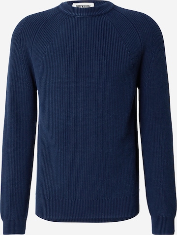 mėlyna DRYKORN Megztinis 'Rippley 10': priekis