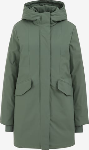 Parka invernale di WE Fashion in verde: frontale