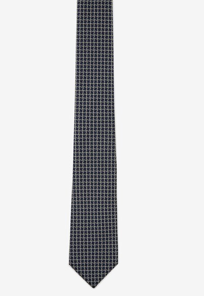 STRELLSON Stropdas in de kleur Navy / Wit, Productweergave