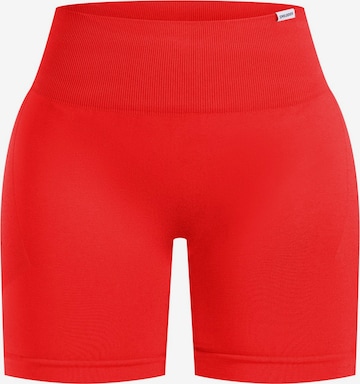 Smilodox Sportbroek ' Scrunch Edina ' in Rood: voorkant