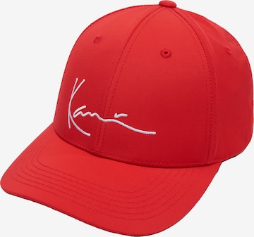 Casquette Karl Kani en rouge : devant