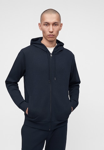 Hackett London Sweat jacket 'CLASSIC' in Blue