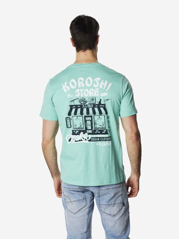 KOROSHI Μπλουζάκι σε πράσινο: μπροστά