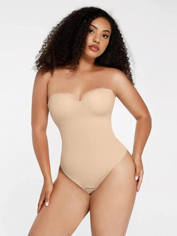 FÉMINITÉ Fatale Shaping Bodysuit 'LUNA' in Beige