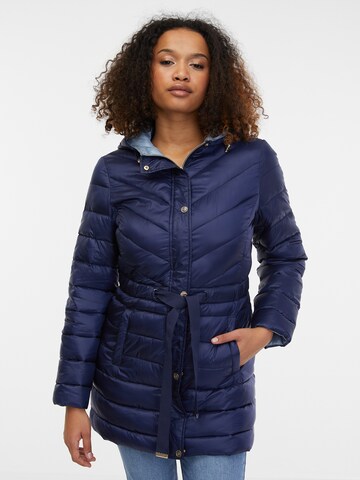 Orsay Between-Season Jacket in Blue: front