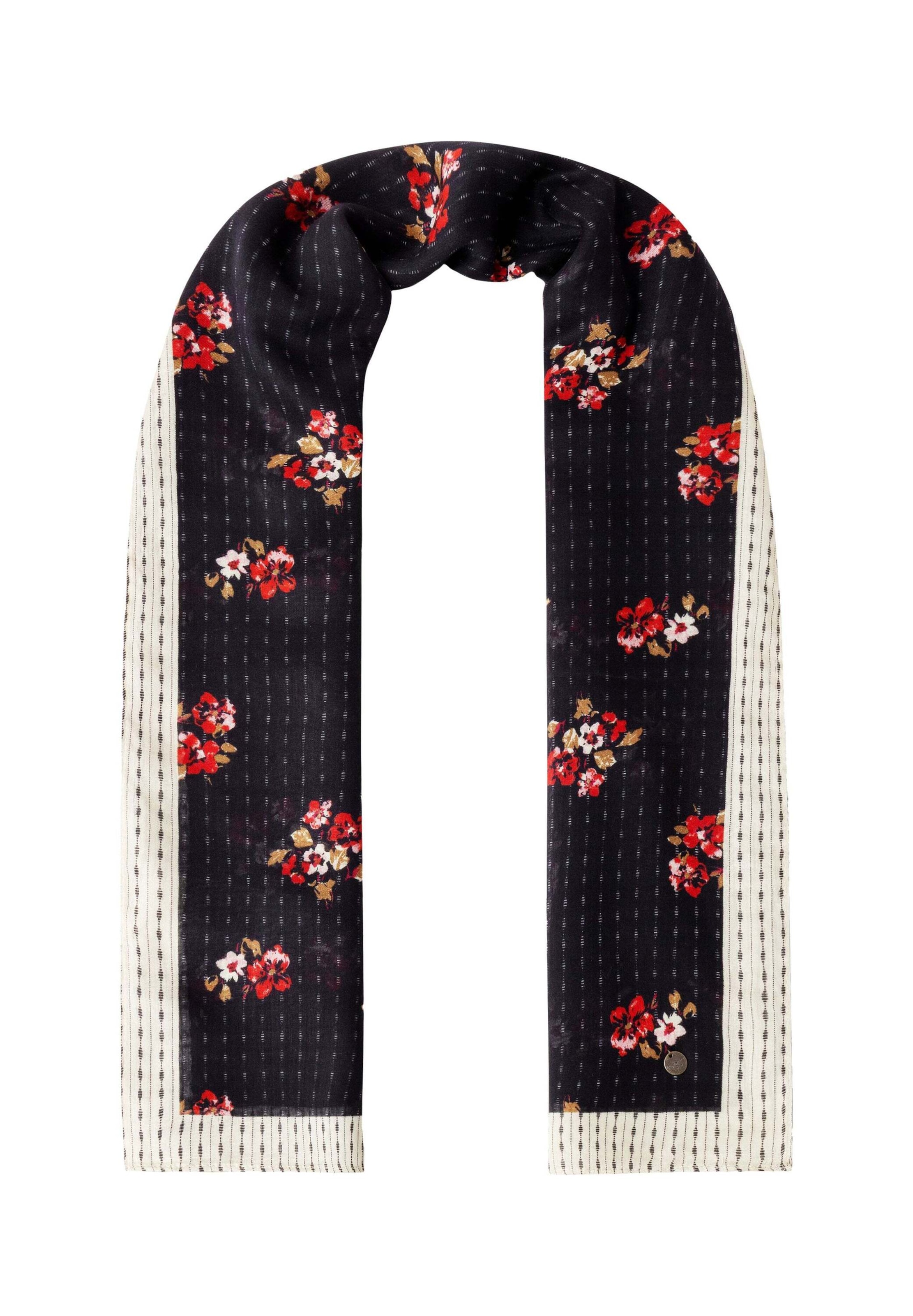 Sciarpa 'Fey' di Pepe Jeans in nero: frontale