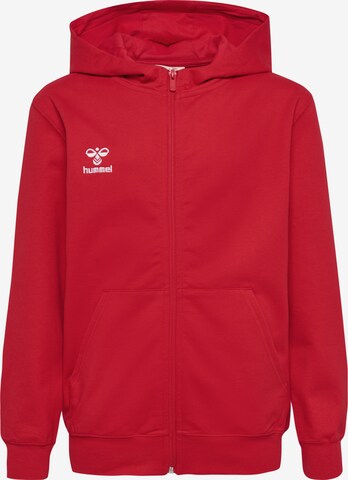 Sweat Hummel en rouge : devant