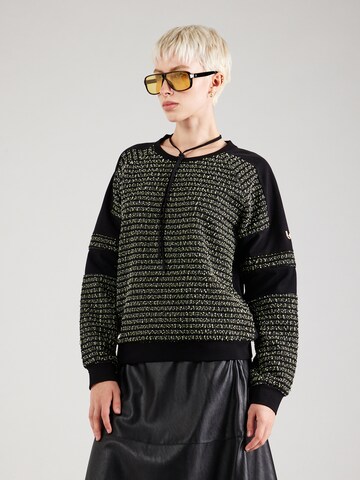 Liu Jo Sweatshirt in Zwart: voorkant