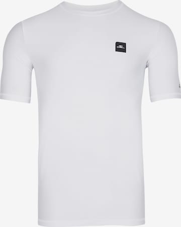 T-Shirt fonctionnel 'Cube' O'NEILL en blanc : devant
