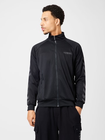 Hummel Sportjacke 'LEGACY' in Schwarz: predná strana