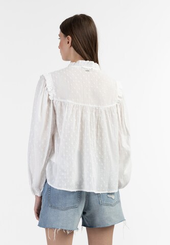 DreiMaster Vintage Блузка в Белый