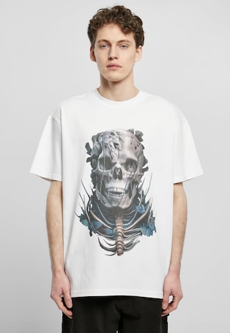 Forgotten Faces Bluser & t-shirts 'Eroded Heavy' i hvid: forside