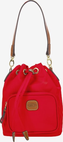 Bric's Pouch in Red: front