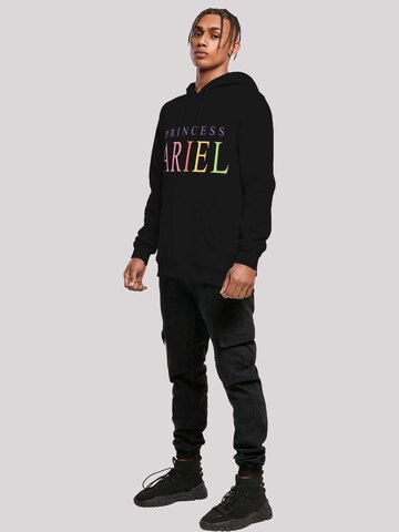 F4NT4STIC Sweatshirt 'Disney The Little Mermaid Ariel' in Black