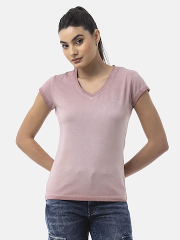 T-shirt 'WT385' CIPO & BAXX en rose : devant