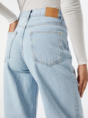 WEEKDAY Wide leg Jeans 'Rail Mid Loose' in Blauw