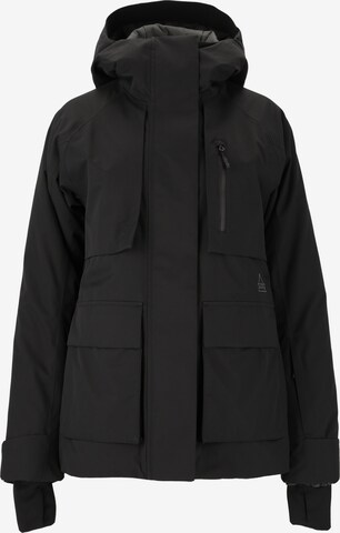 SOS Outdoor Jacket 'Keilberg' in Black: front