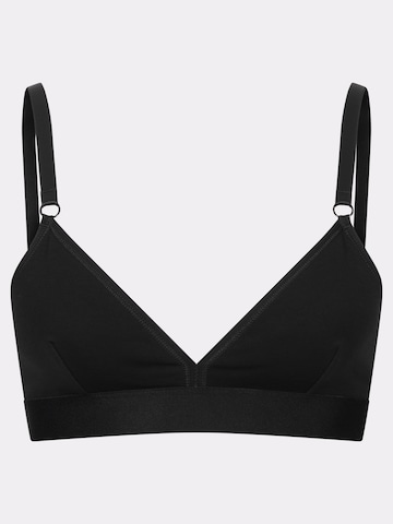 Erlich Textil Bustier BH in Schwarz