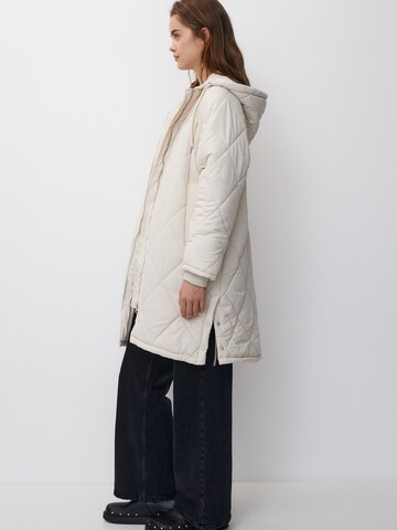 Pull&Bear Between-Seasons Coat in Beige