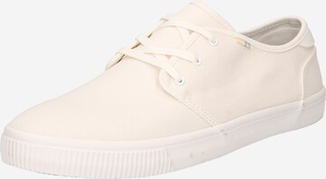 TOMS Sneakers laag 'CARLO' in Wit: voorkant