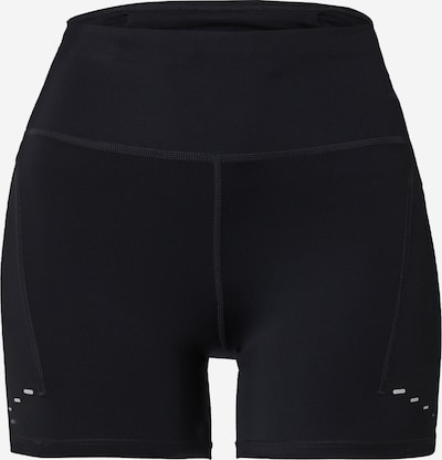 NIKE Sportske hlače 'Swift' u svijetlosiva / crna / bijela, Pregled proizvoda