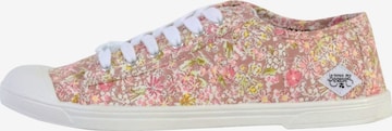 Chaussure de sport à lacets Le Temps Des Cerises en rose : devant