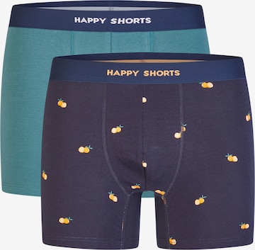 Happy Shorts Boxer shorts ' Jersey ' in Blue: front