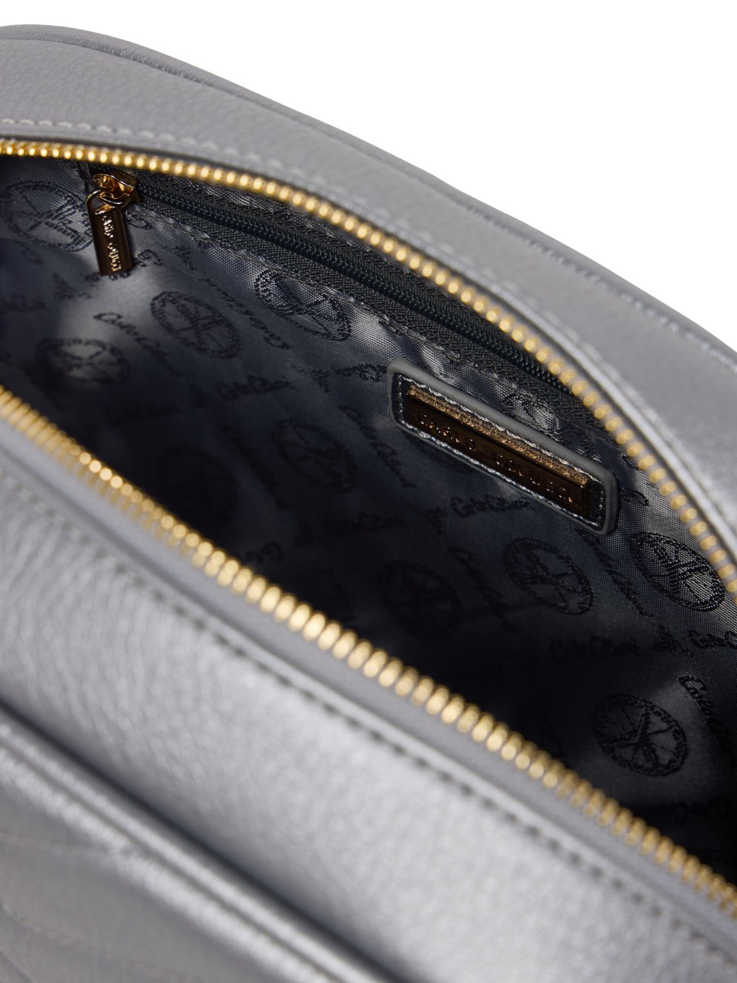 Carlo Colucci Toiletry bag ' Doga ' in Silver