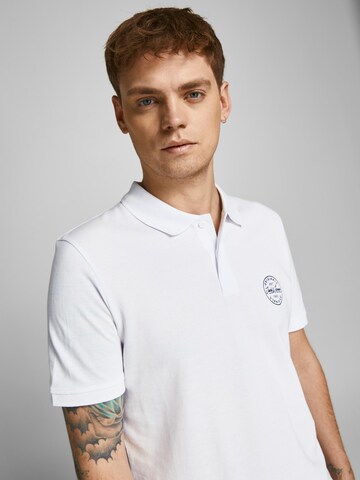 JACK & JONES Shirt 'Shark' in White