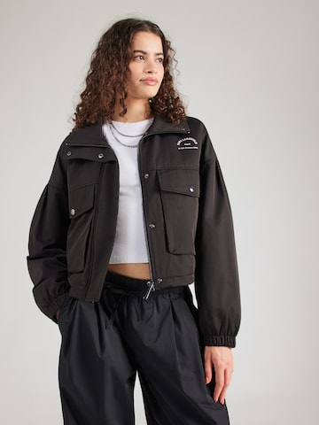 Karl Lagerfeld - Chaqueta de entretiempo 'Rue St-Guillaume' en negro: frente