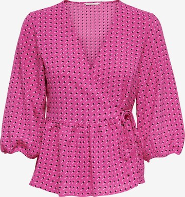 Camicia da donna 'NAOMI' di ONLY in rosa: frontale