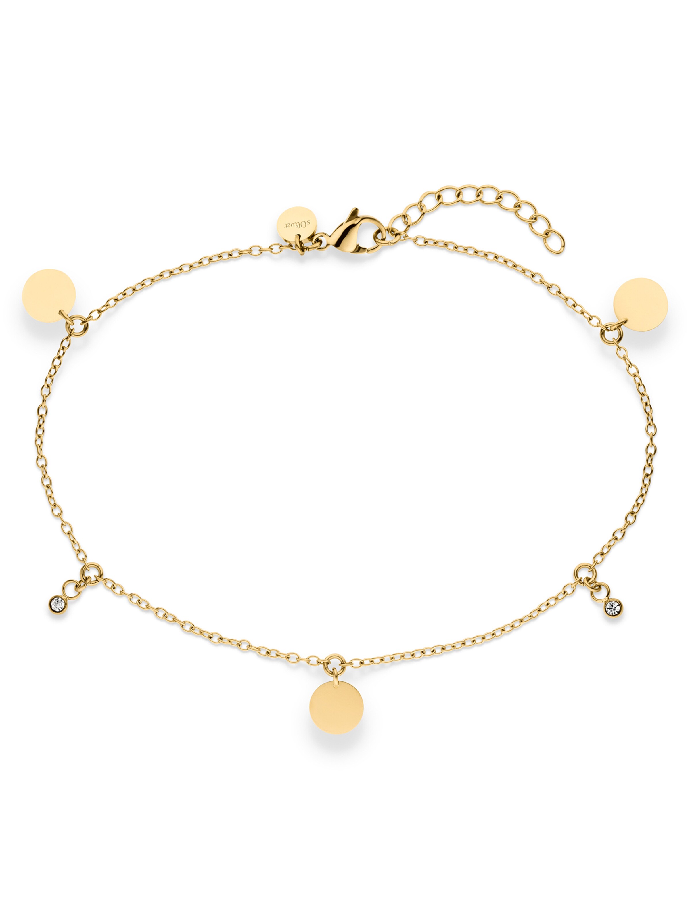 s.Oliver Fußschmuck in Gold: Vorderseite