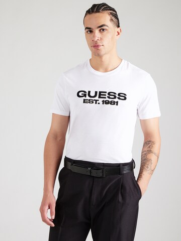 GUESS Shirt in White: front