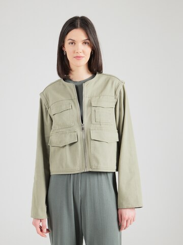 Giacca di mezza stagione di Monki in verde: frontale