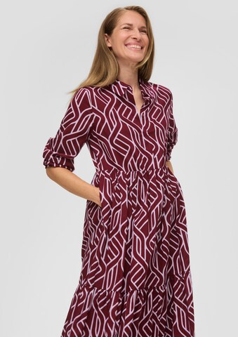 Robe-chemise s.Oliver BLACK LABEL en rouge