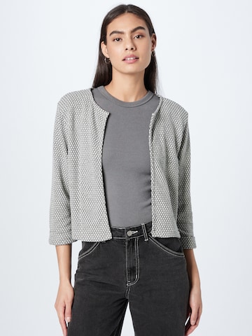 Cardigan 'DIAMOND' ONLY en gris : devant