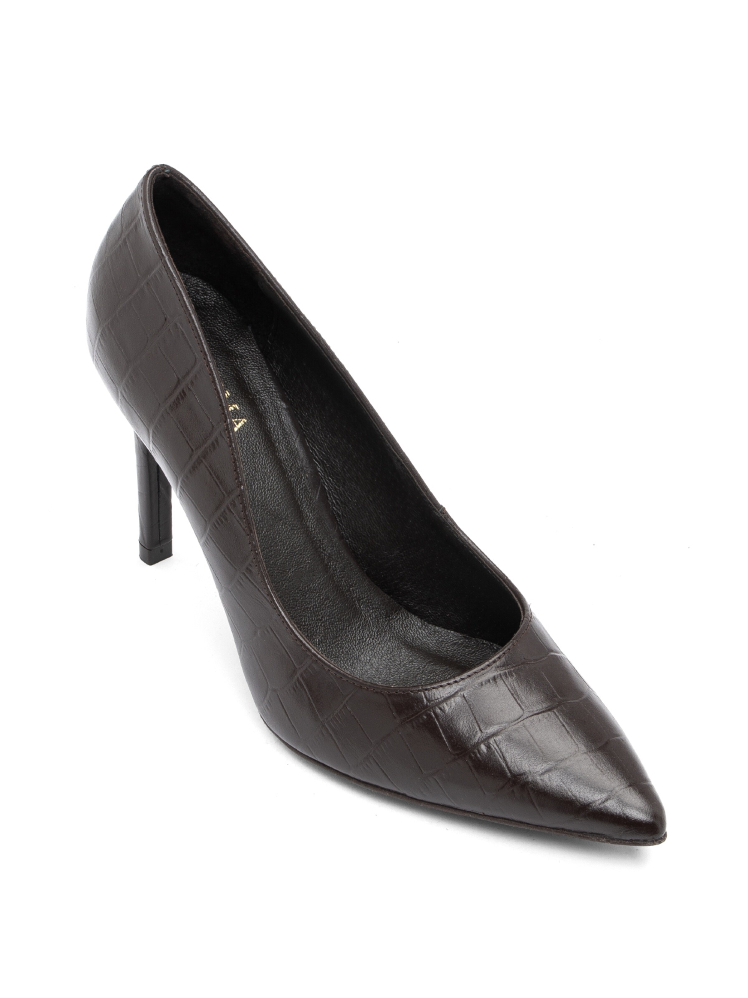 RYŁKO Pumps i brun: forside