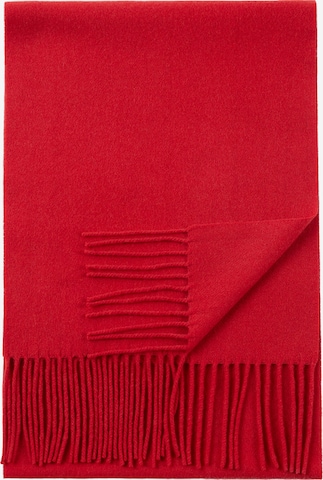 Écharpe GOBI Cashmere en rouge : devant