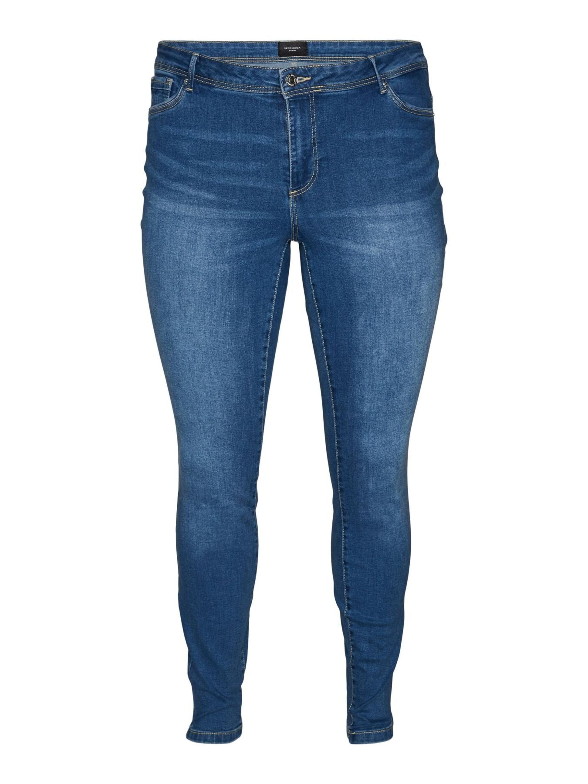 Vero Moda Curve Jeans‌ in Blau: Vorderseite