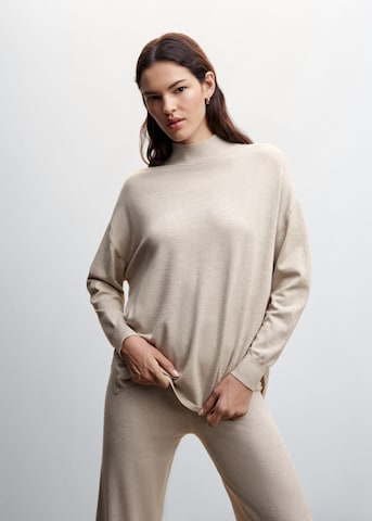 MANGO Pullover 'vieira' in Grau: predná strana