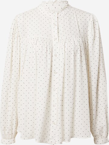Lollys Laundry Blouse 'Cara' in White: front