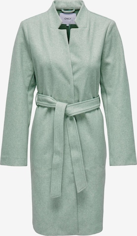 ONLY Přechodný kabát – zelená: přední strana